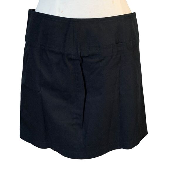 Body By Victoria Black Zip Mini Skirt Size 10 - Picture 1 of 8